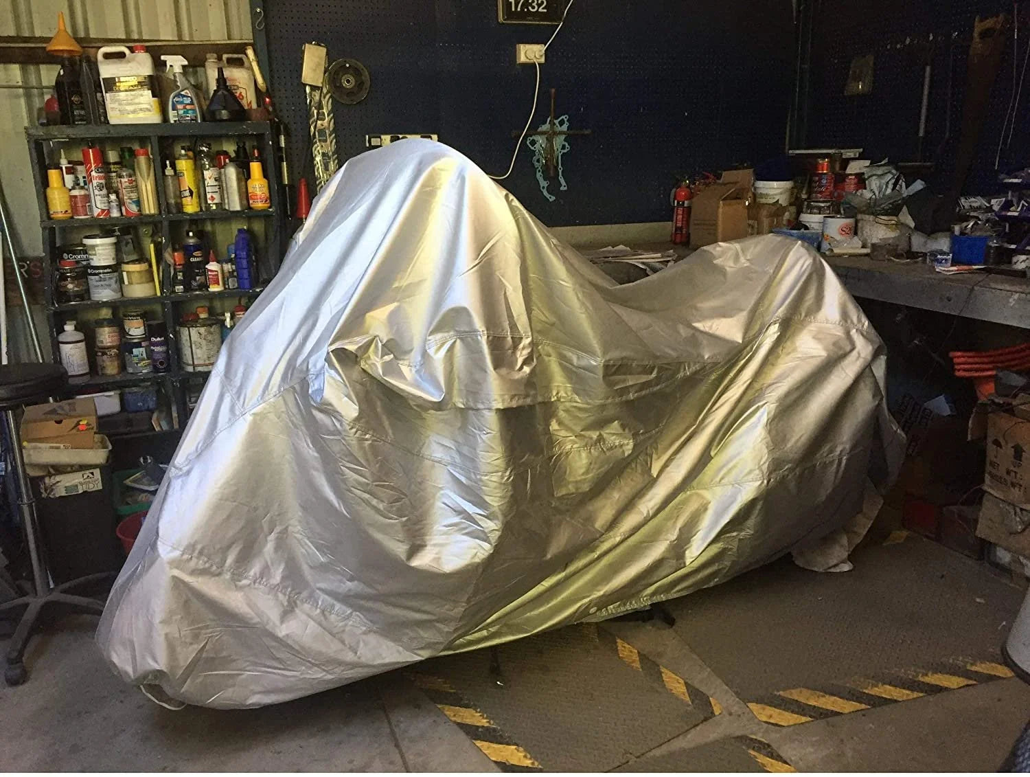 Motorcycle Cover for 1989 Vespa Pk50xl Scooter with Reinforced Securing Straps and Storage Bag M154057