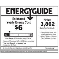 Satin Steel Ceiling Fan E685