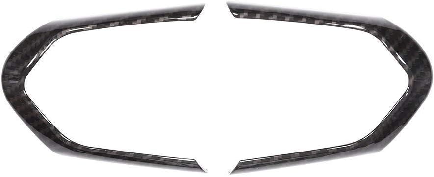 Carbon Fiber ABS Steering Wheel Decoration Frame Cover Trim P81984