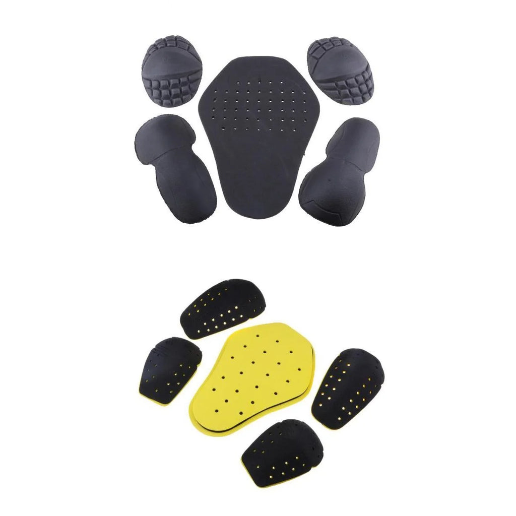 Yellow+Black Motorcycle Protective Gear Set C51727