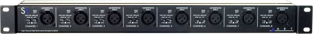 8-Channel Mic Splitter N8126