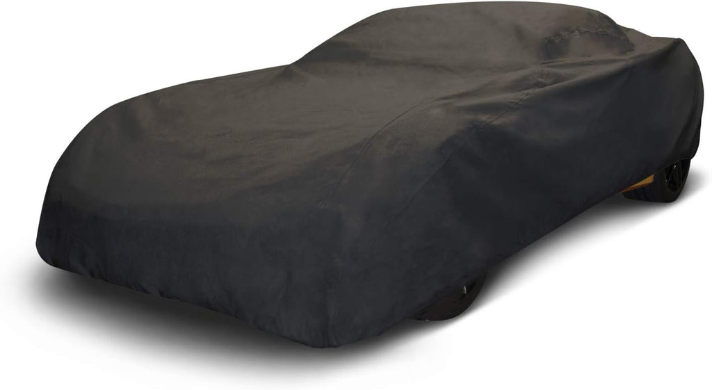 Black Stretch Car Cover for 1968 to 1982 Chevrolet Corvettes D9654