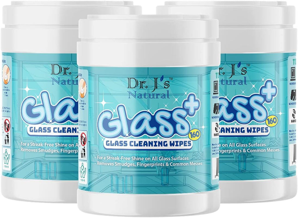 Glass Window Mirror Cleaning Wipes (12 Canisters) O31341