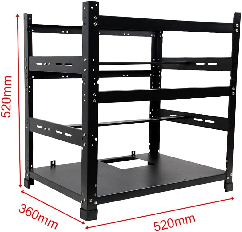 Open Air Steel Mining Rig Frame W63789