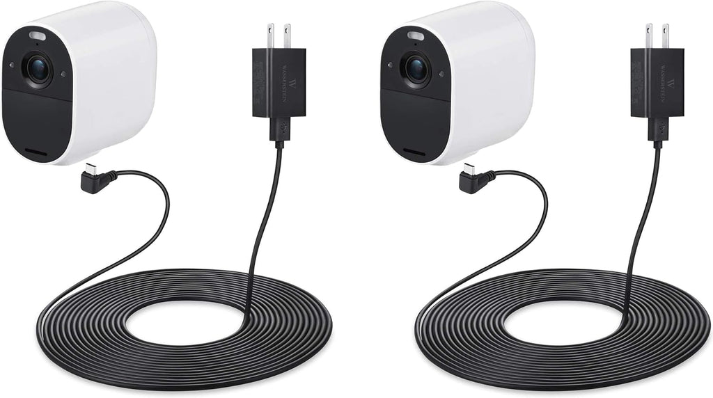 25ft Weatherproof Outdoor Charger (2-Pack, White) S52451