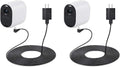 25ft Weatherproof Outdoor Charger (2-Pack, White) S52451
