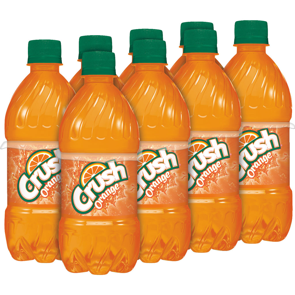 Crush Orange Soda, 12 fl oz, 8 pack T905331