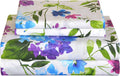 Queen 4-Piece Cotton Percale Bed Sheets with Deep Pockets N747861