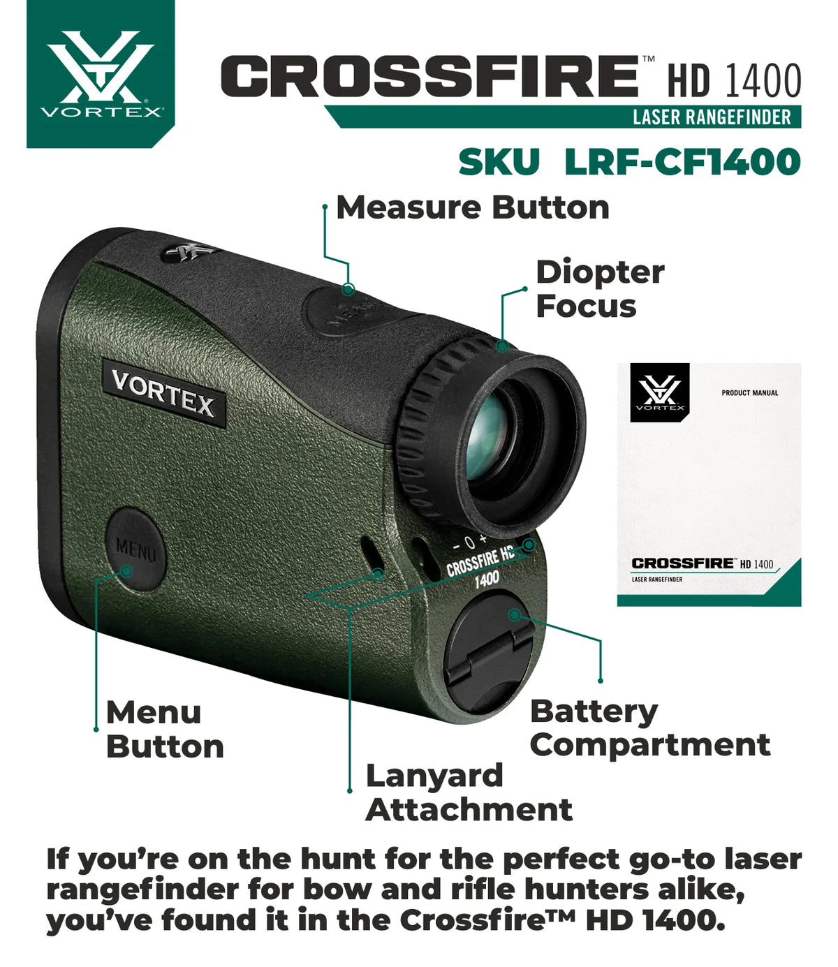 Camo Digital 5x Laser Rangefinder Z3065