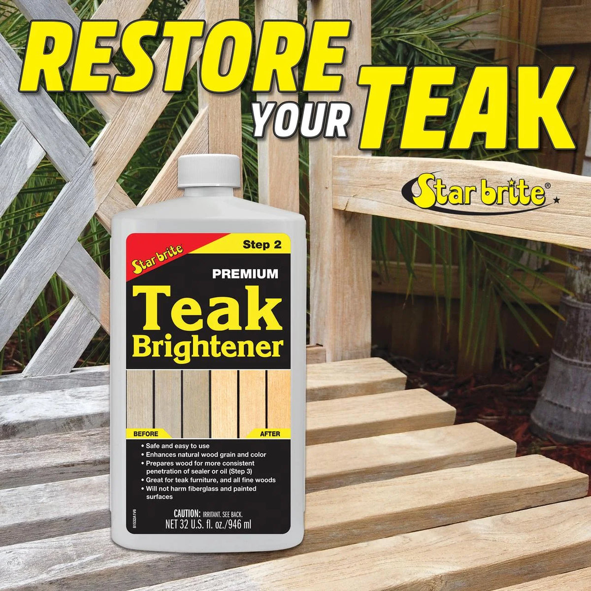 Teak Brightener - 1 Gallon N579