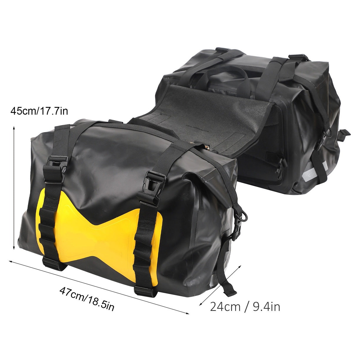 25L Waterproof Motorcycle Saddlebags G989261