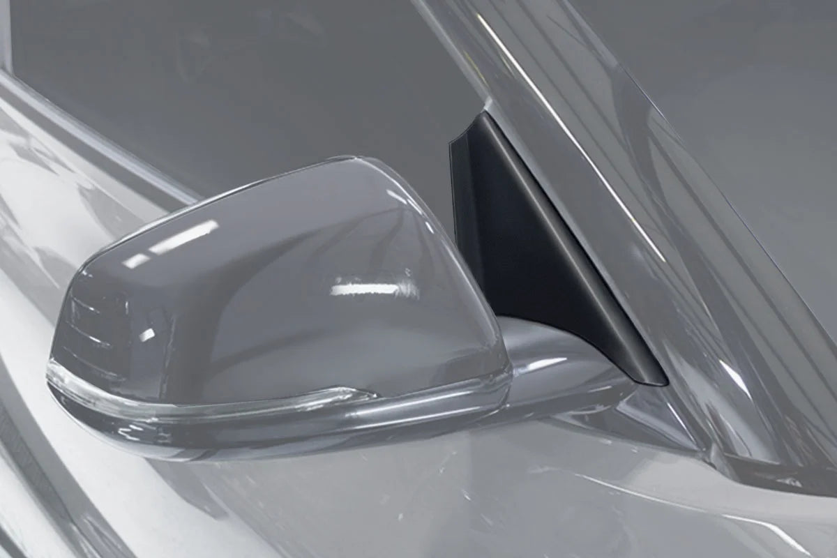 2 Pieces Anti Wind Buffeting Deflectors for Toyota Supra A90 G3523