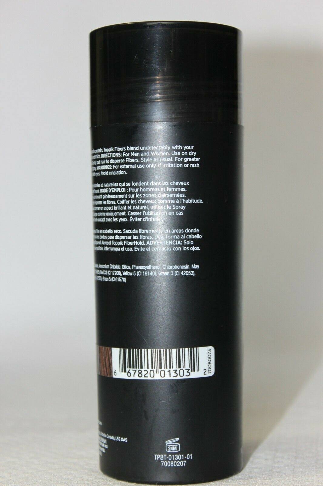 Medium Brown Hair Building Fibers - 1.94 oz F26899