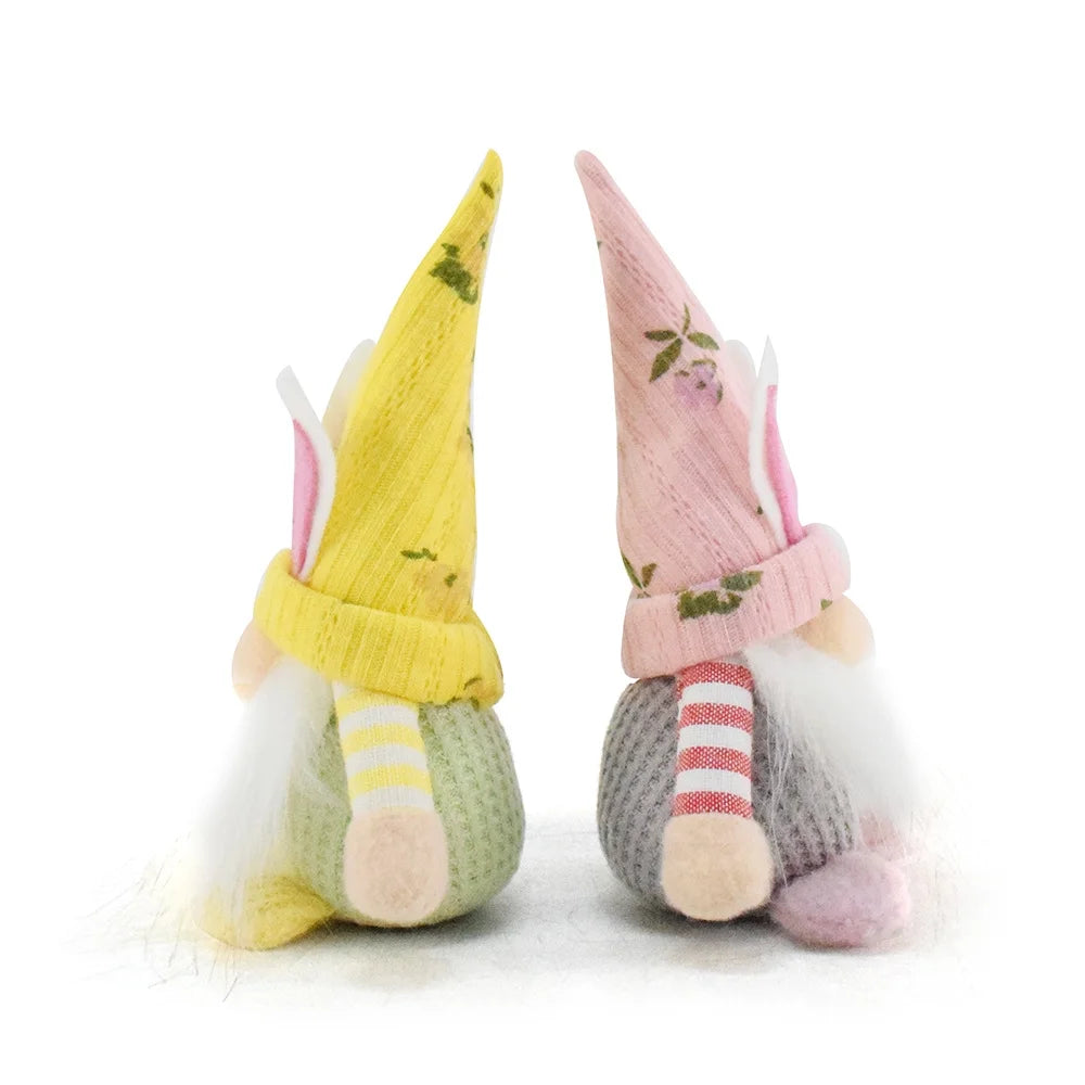 2 Pack Plush Gnome Decorations V494343