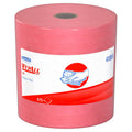 Red Jumbo Roll Reusable Wipes, 475 Sheets T4139
