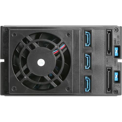 Trayless 2x 5.25x22 to 3X 3.5x22 12Gb/s HDD Hot-Swap Rack T4856