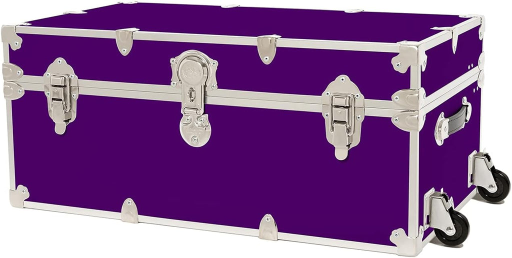 Large Armor Trunk with Removable Wheels 32x18x14 (Black) D598026