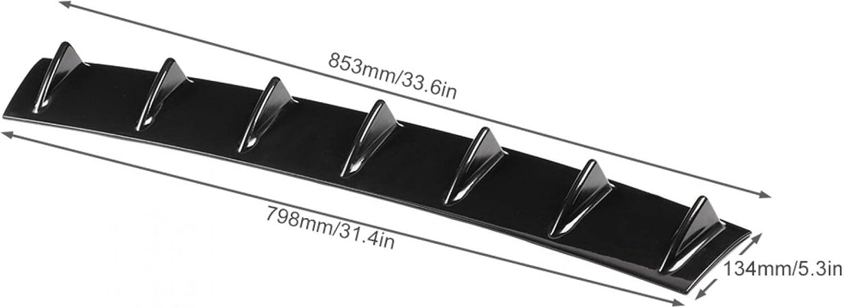 Rear Bumper Lip Diffuser Pack of 2 F5315