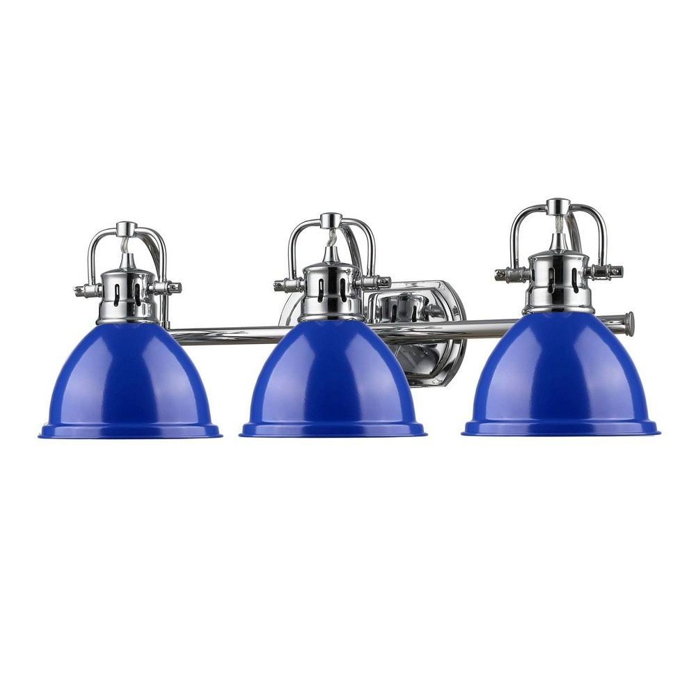 Matte Black 3 Light Bath Vanity H5069