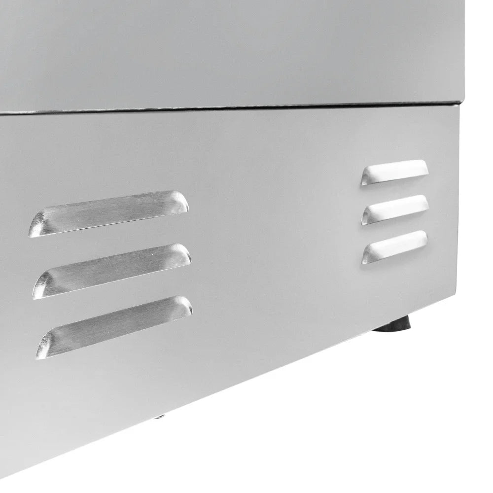 Flat Top Griddle Teppanyaki Grill with Single Thermostat Commercial 110V G10122