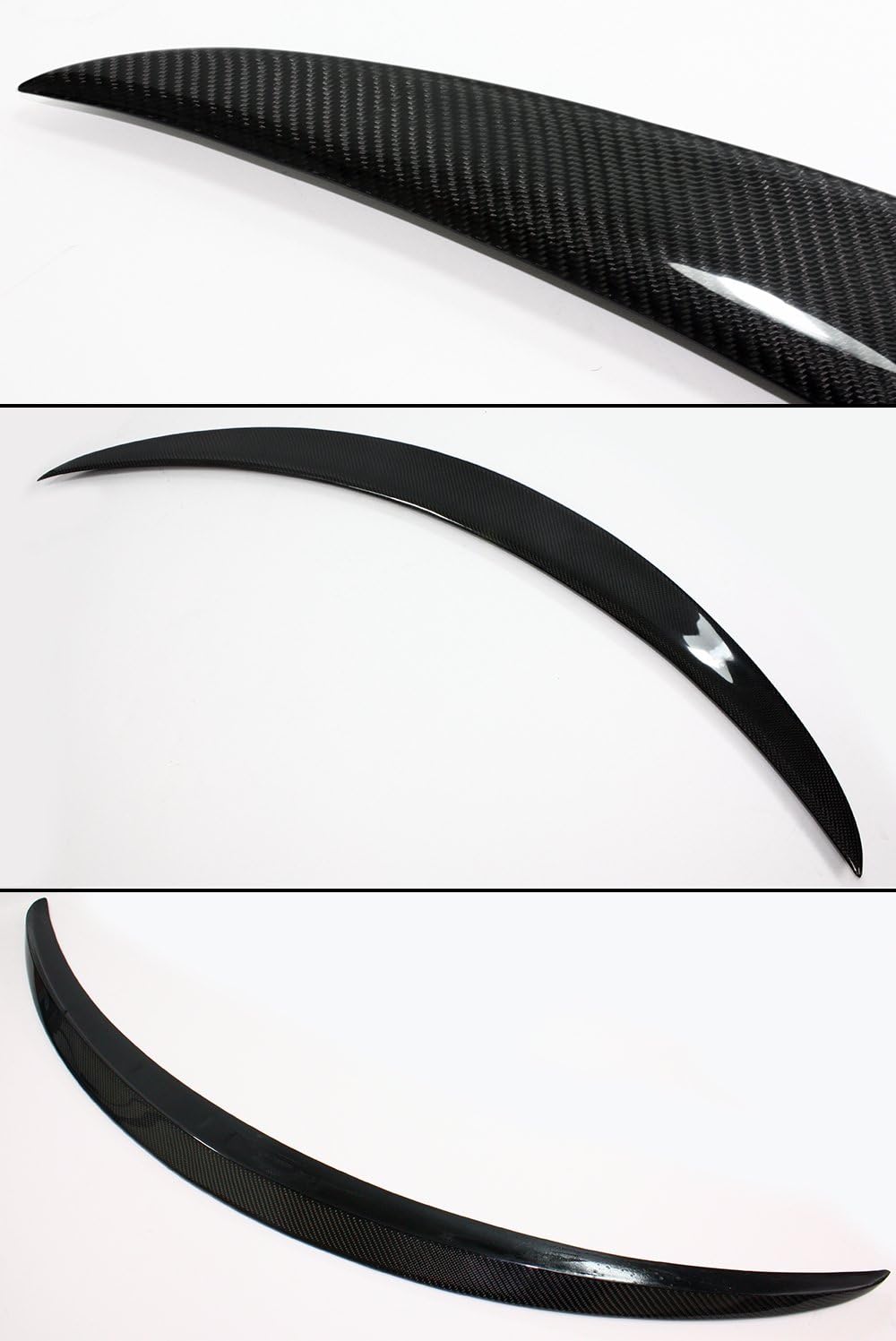 Carbon Fiber Rear Trunk Spoiler Wing L914391