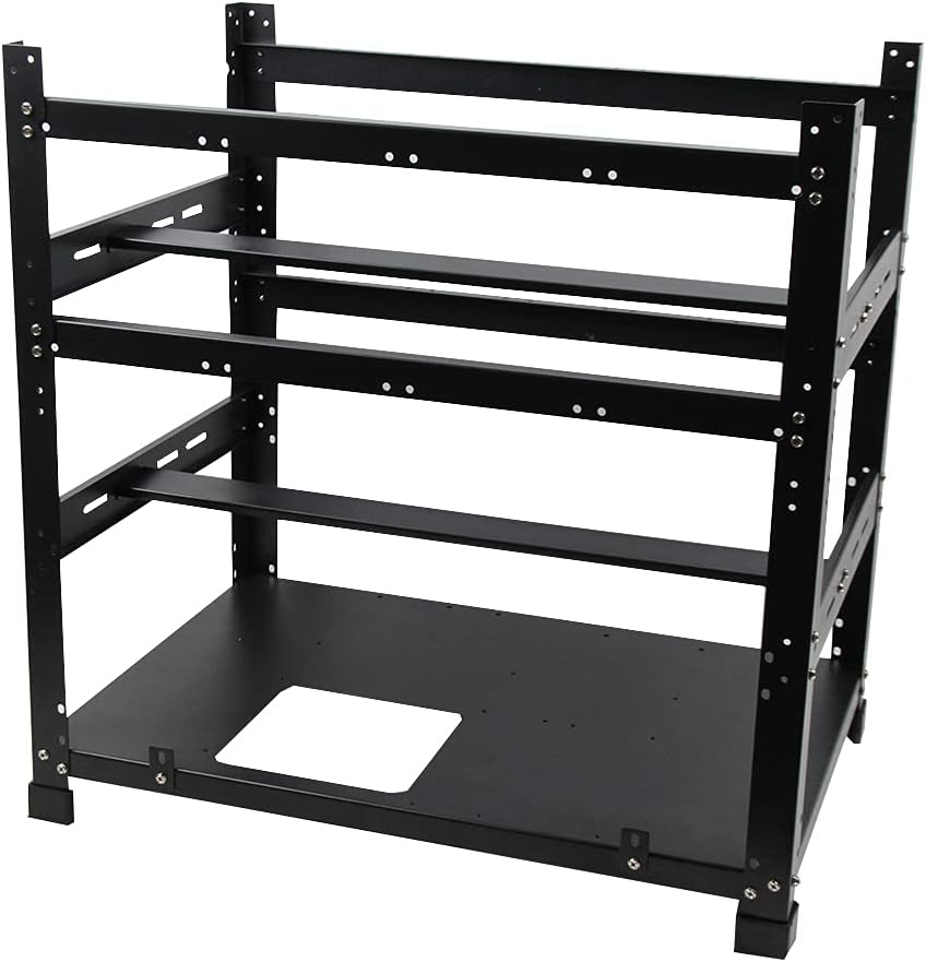 Open Air Steel Mining Rig Frame W63789