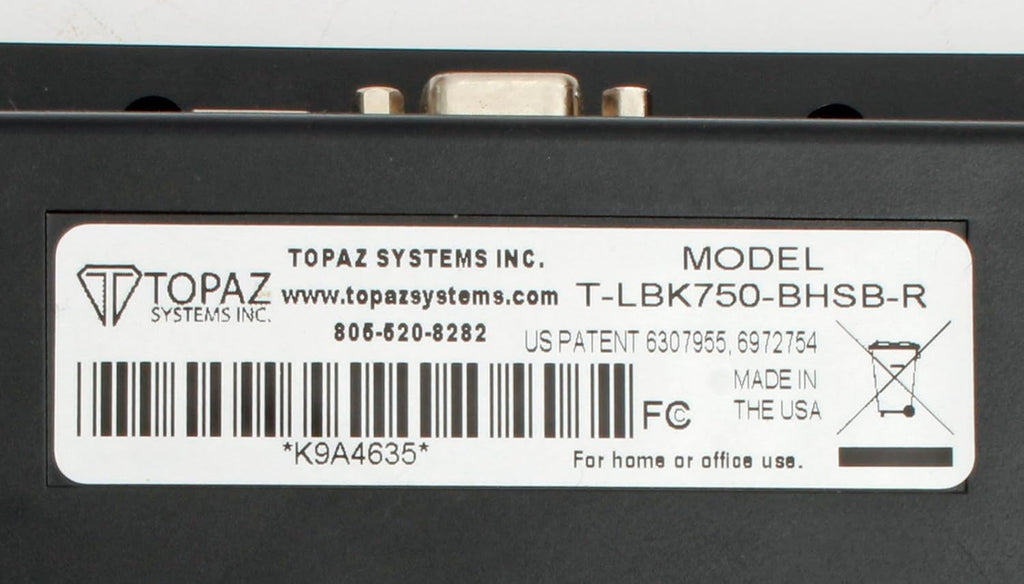 Backlit 4x3 LCD Signature Capture Pad Dual Serial/USB F629