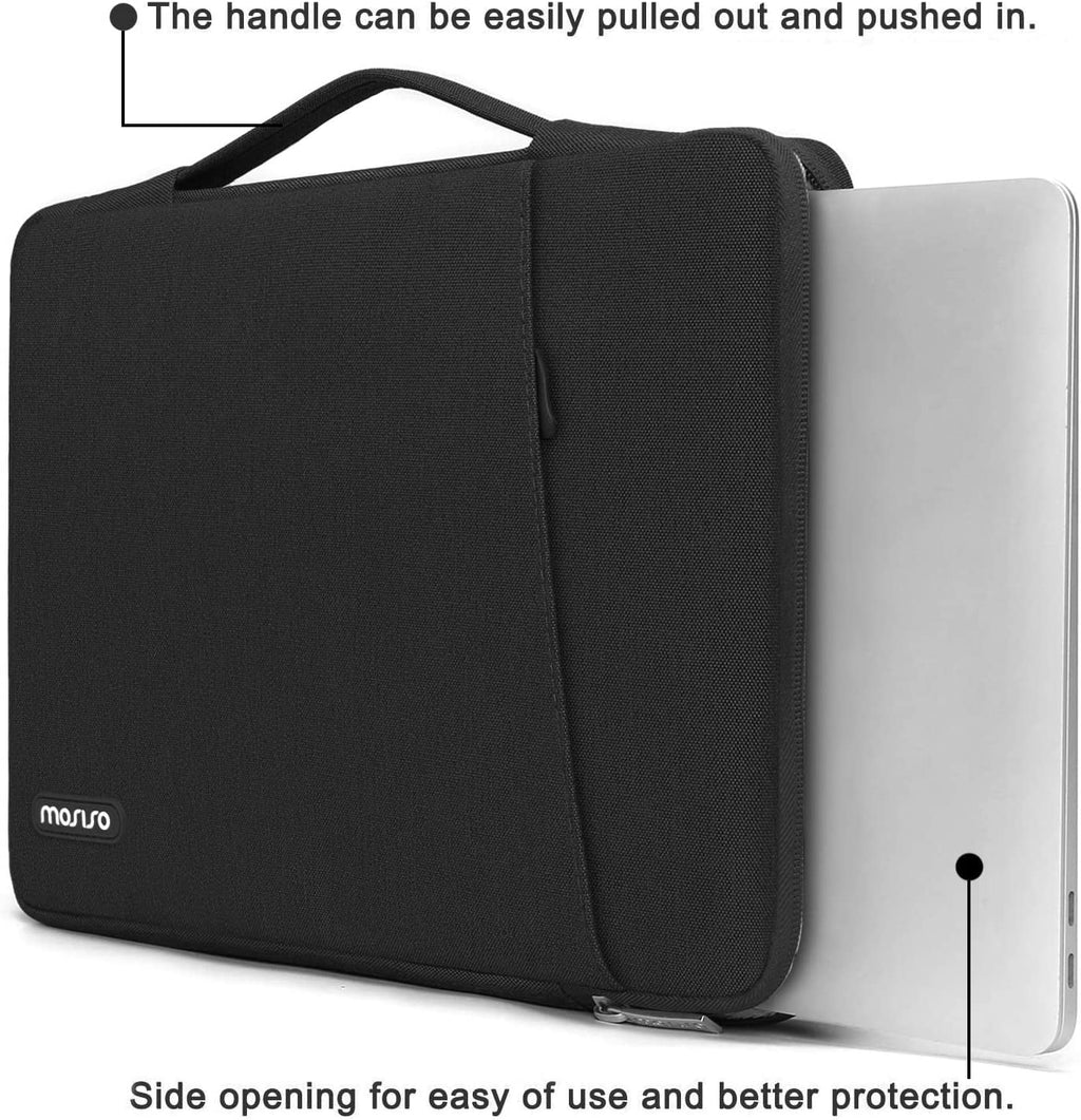 Black Plastic Hard Shell 3 in 1 Case for MacBook Air 13 inch A564916