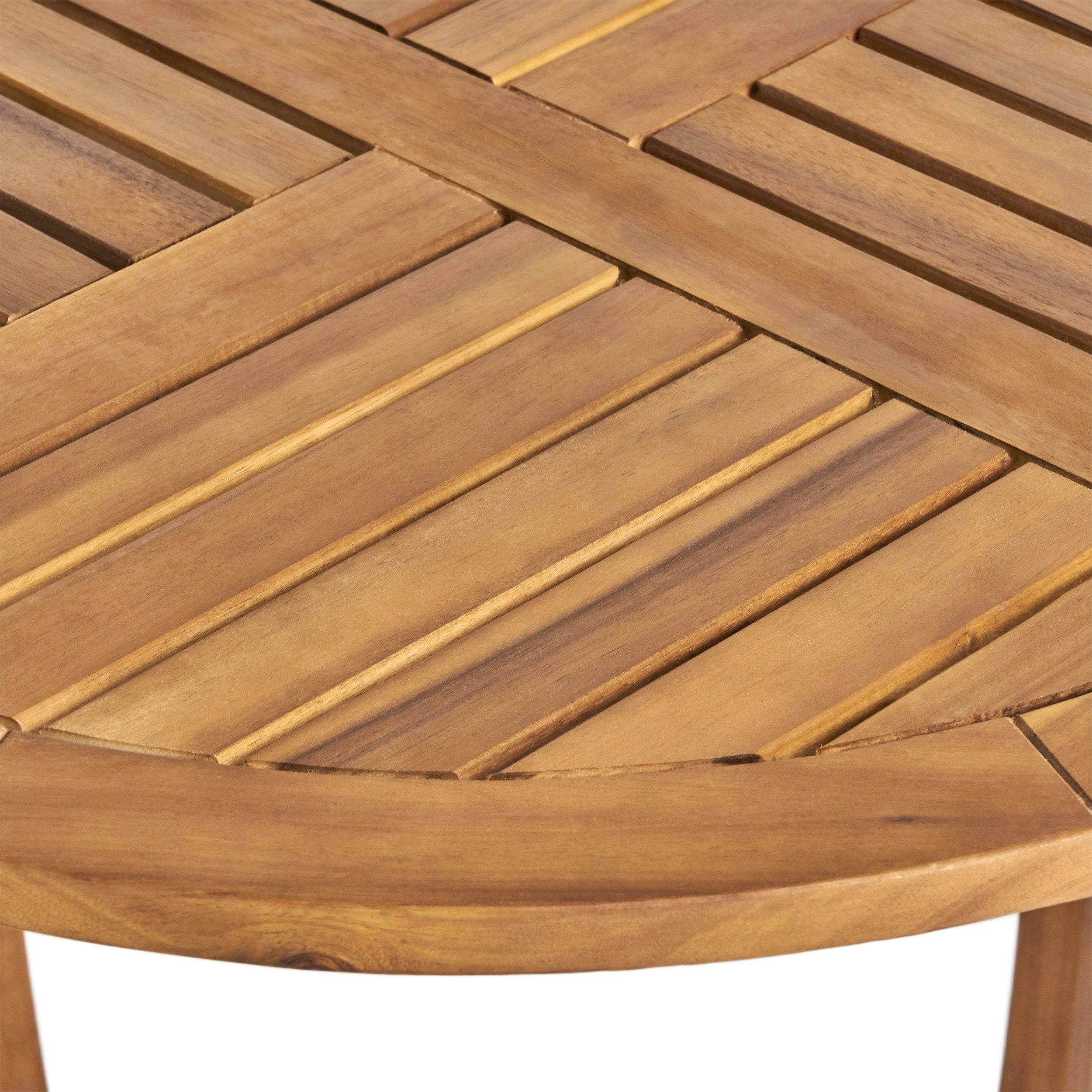Acacia Wood Accent Table J142681