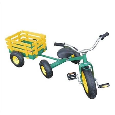 Green Tricycle with Wagon Set V769685