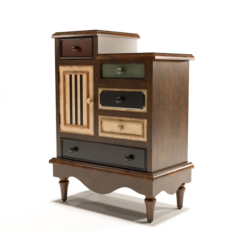 Antique Walnut Accent Chest K883470