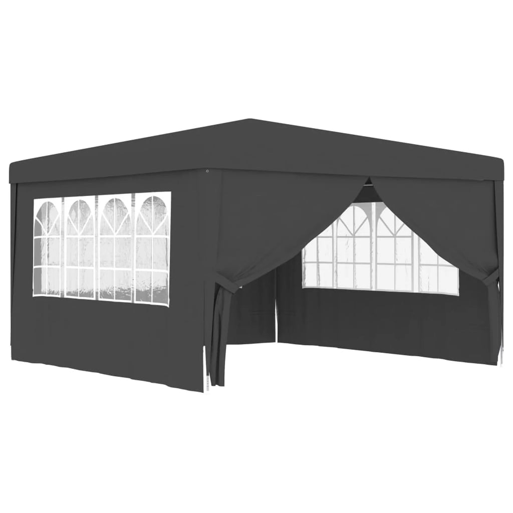 13.1'x13.1' Anthracite Party Tent with Side Walls I135