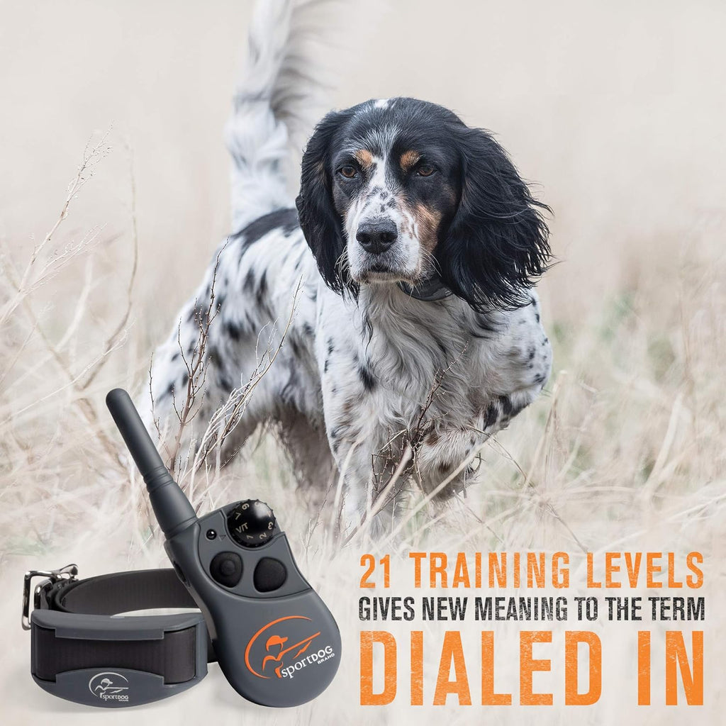 Electronic Dog Training Collar with Remote, 500 Yard Range, Waterproof, Rechargeable L63635