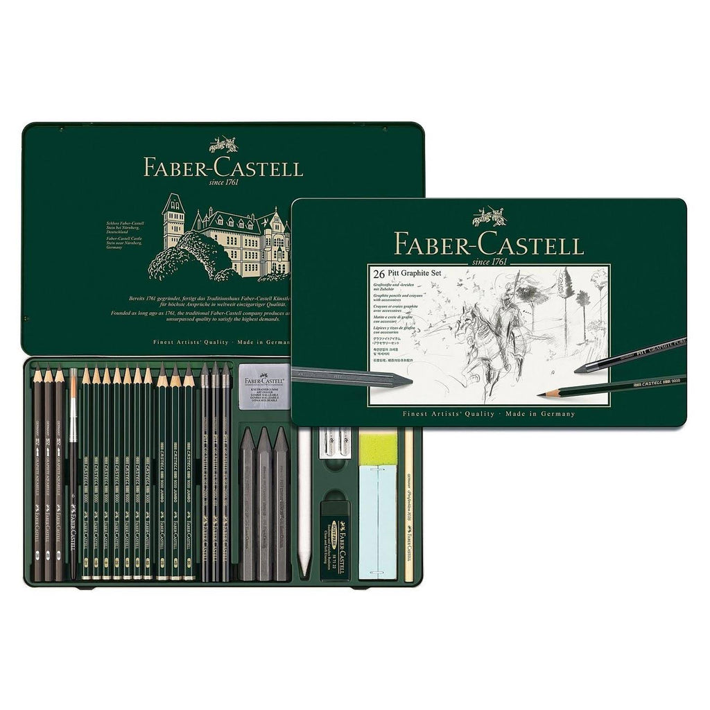 Pitt Graphite Tin Set of 26 P75827