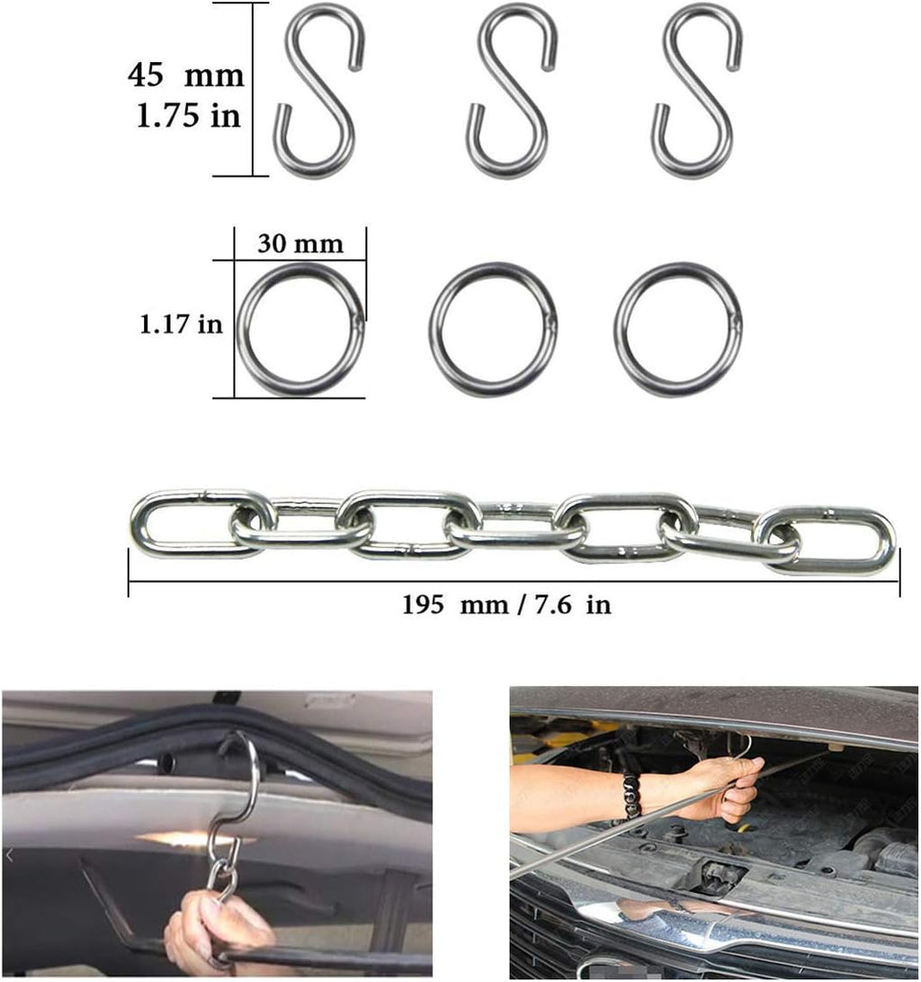 31PCS Car Paintless Dent Repair Rod Tools G84798