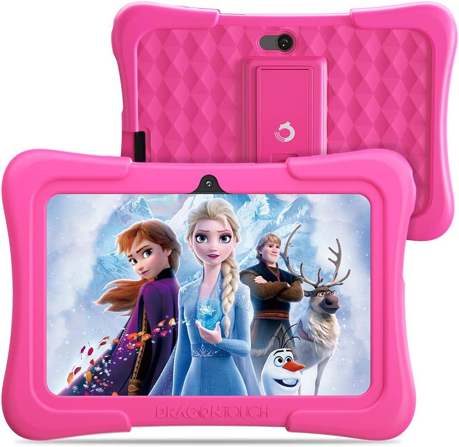 7 inch IPS HD Display Kids Tablet with Kid-Proof Case, 16GB, Pink, Pack of 2 N779668