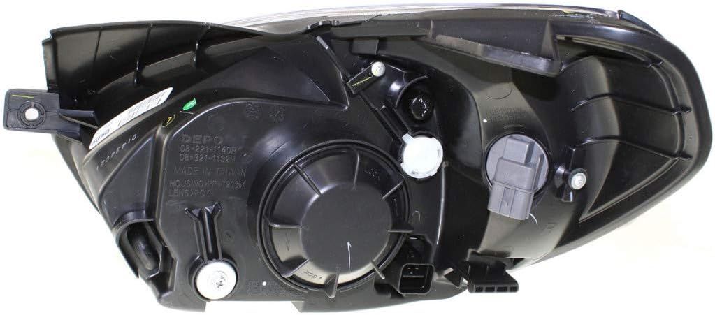 Headlight Assembly Passenger Side Z190