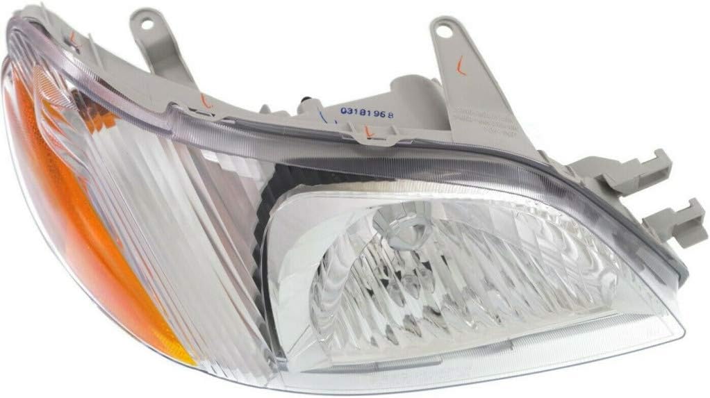 Passenger Side Headlight for Toyota Echo 2000 2001 2002 B1586