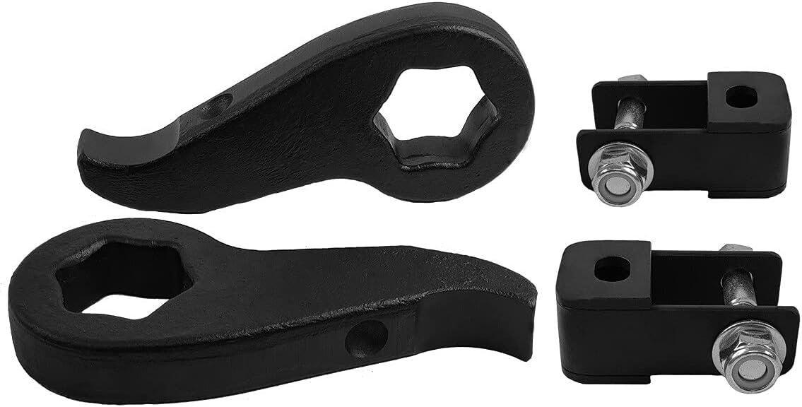 Adjustable Forged Steel Front Leveling Kit for 2500HD 3500HD 4WD 8-Lug X3697