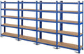 Blue 5 Tier Steel Utility Shelves B503986