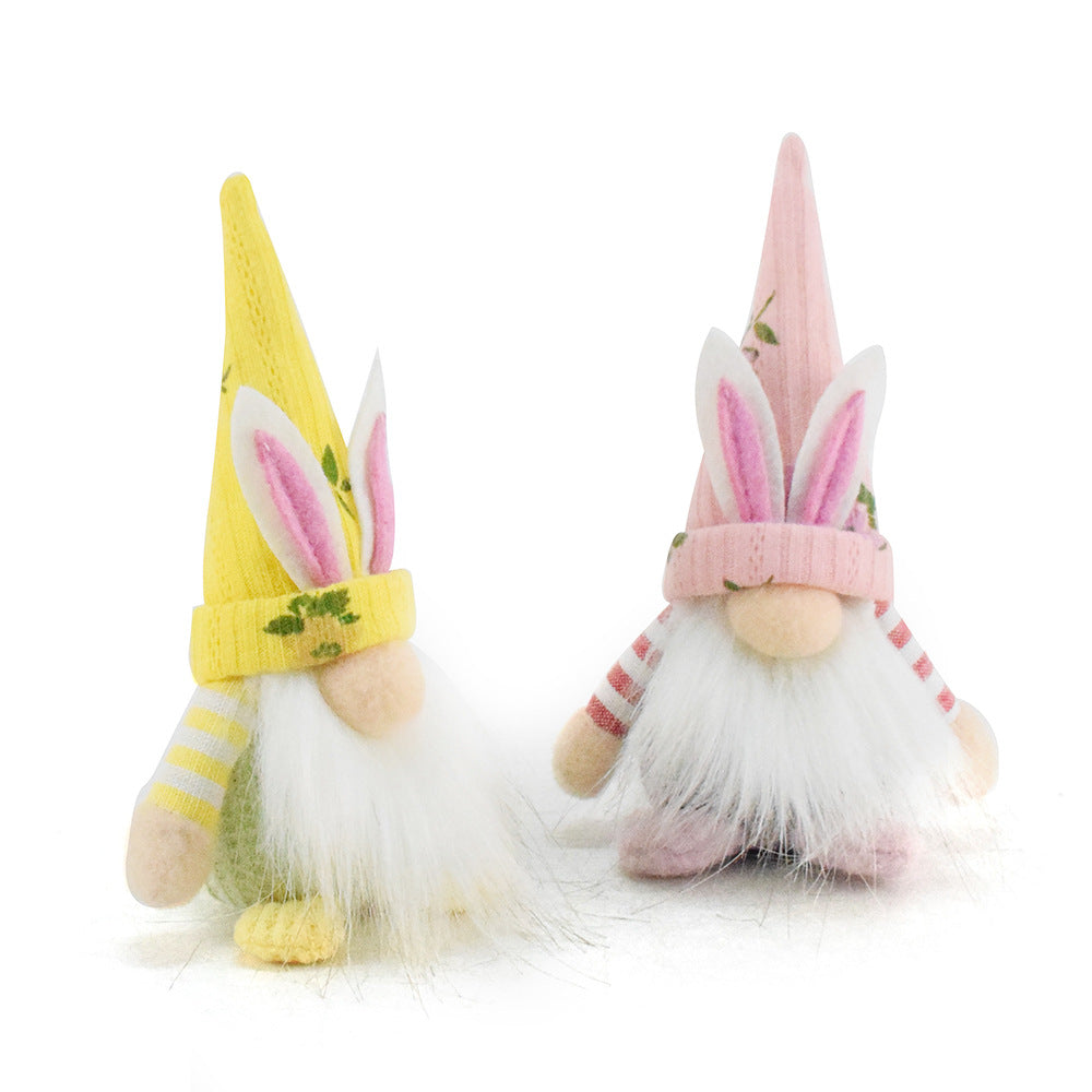 2 Pack Plush Gnome Decorations V494343