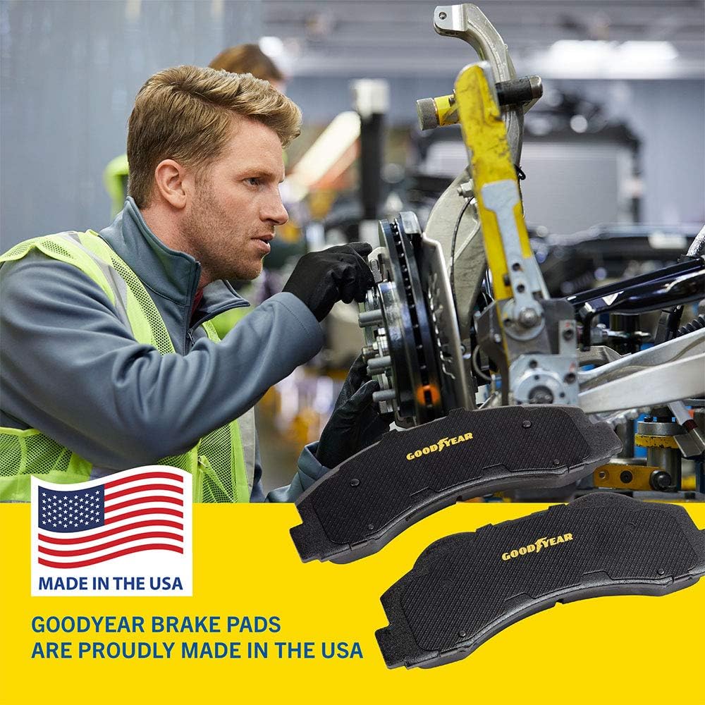 Semi-Metallic Front Brake Pads Pack of 2 E551