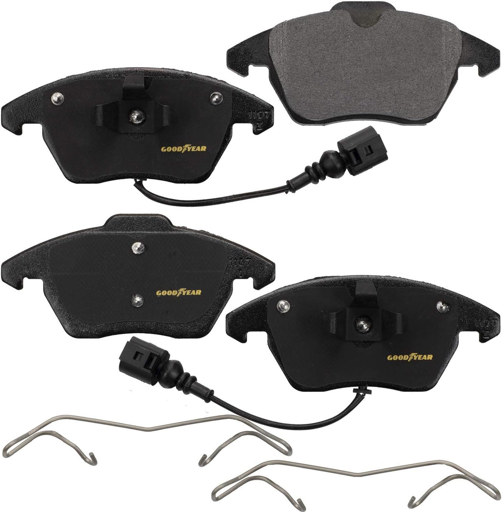 Semi-Metallic Front Brake Pads Pack of 2 E551