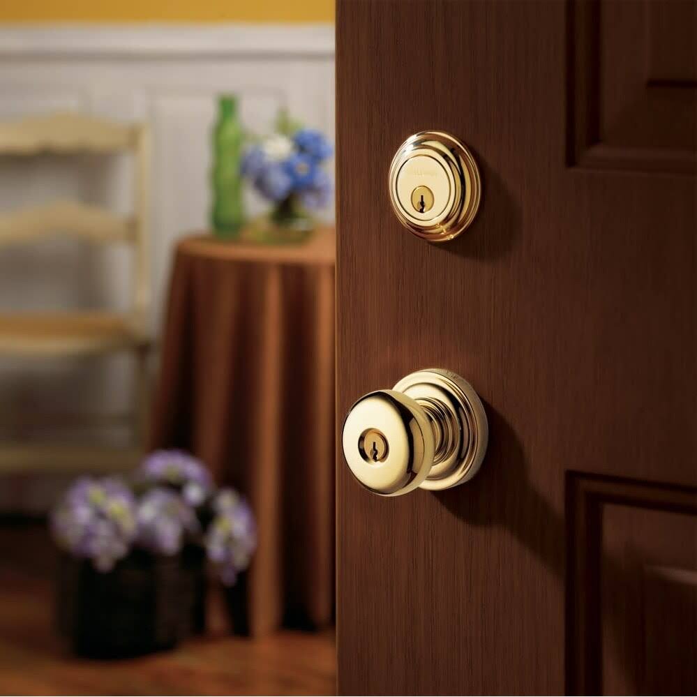 Venetian Bronze Keyed Entry Door Knob P33266