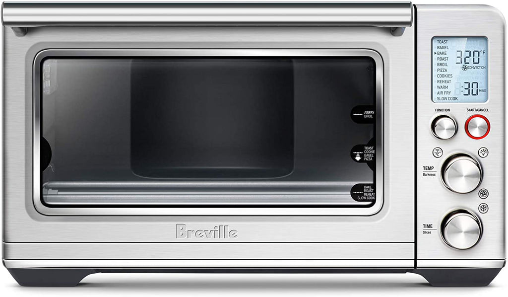 Brushed Stainless Steel Smart Oven Air Fryer Toaster Oven M5909