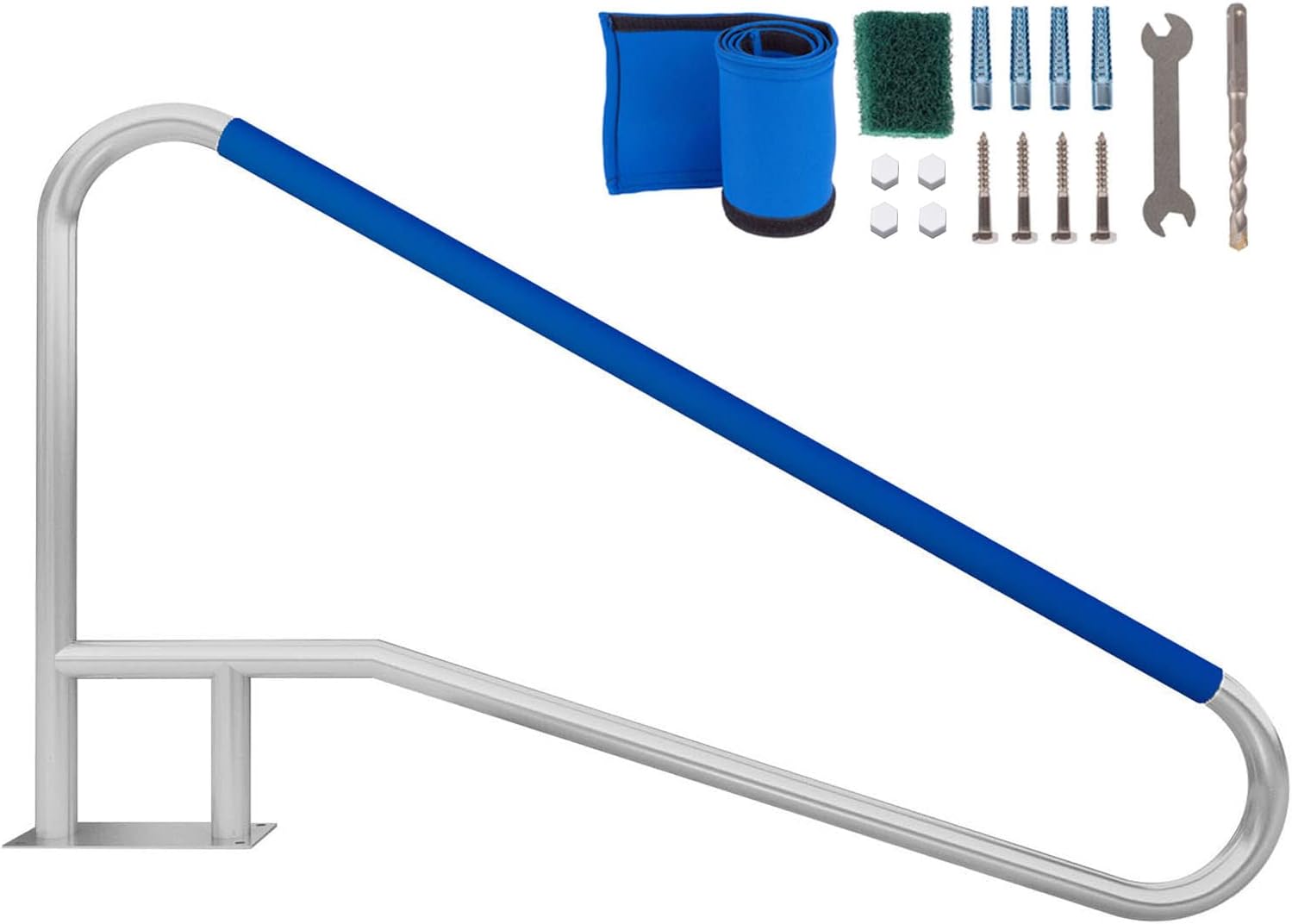 Rustproof Stainless Steel Swimming Pool Handrail Q750