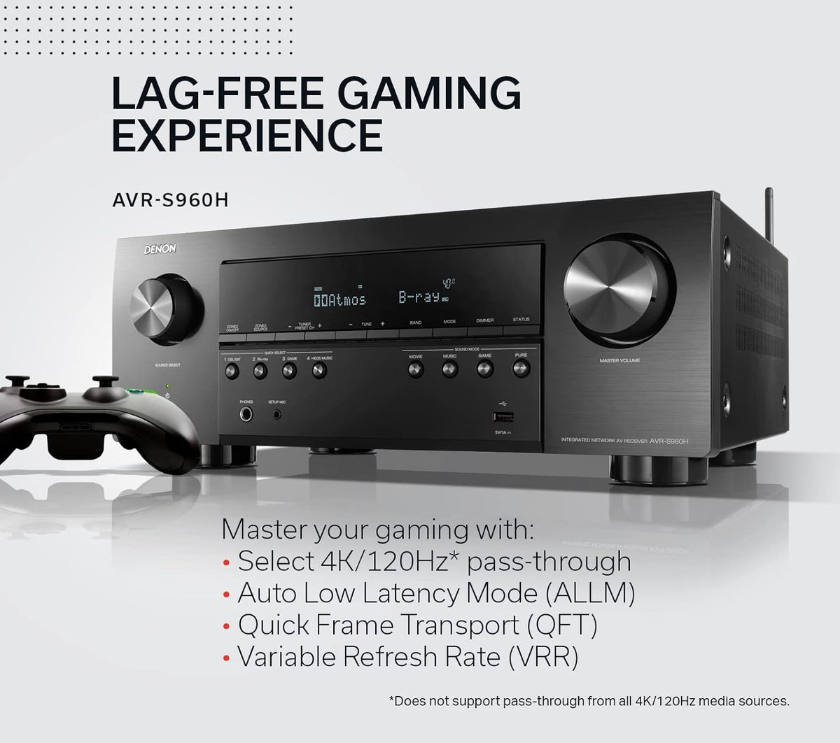 8K Ultra HD 7.2 Channel AV Receiver U886059
