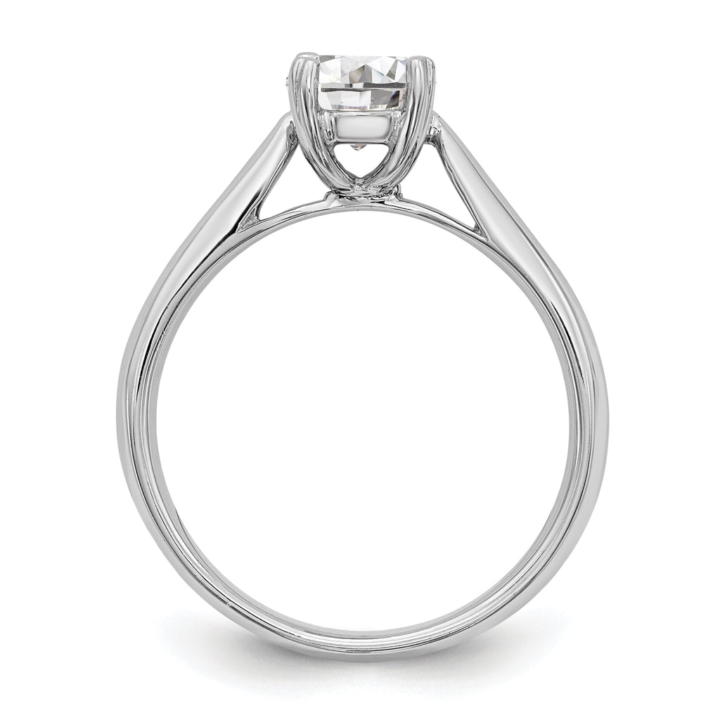 14k White Gold Solitaire Engagement Ring B2929