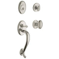 Polished Nickel Single Cylinder Sectional Handleset B960968
