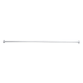 84x22 Straight Shower Rod - White O7104